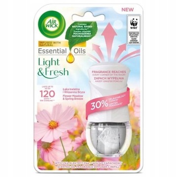 Elektryczny odświeżacz powietrza + wkład Air Wick Essential Oils Łąka Kwie