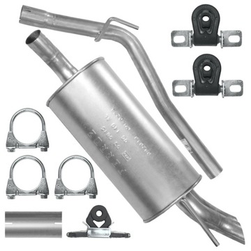 Tłumik końcowy VW T4 1.9 2.4 96-03 BUS SWB LWB