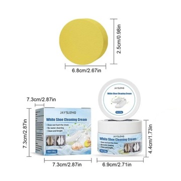 Крем для чистки белой обуви, средство для удаления пятен, отбеливание обуви, универсальный