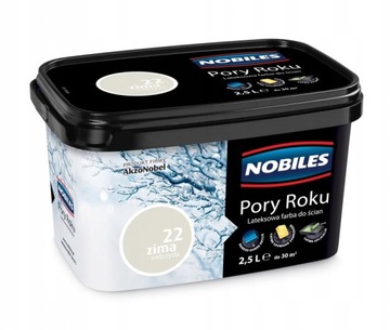 FARBA NOBILES PORY ROKU ZIMA SREBRZYSTA 2,5L