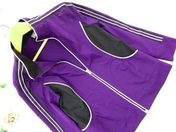 BE41 sport bluza damska rozpinana treningowa bieganie fioletowa 38 M 40 L
