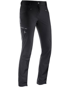 SALOMON WAYFARER CIENKIE SPODNIE TREKKINGOWE TURYSTYCZNE DAMSKIE 38