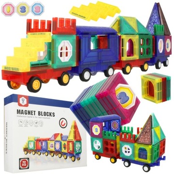 Разноцветные строительные панели МАГНИТНЫЕ БЛОКИ