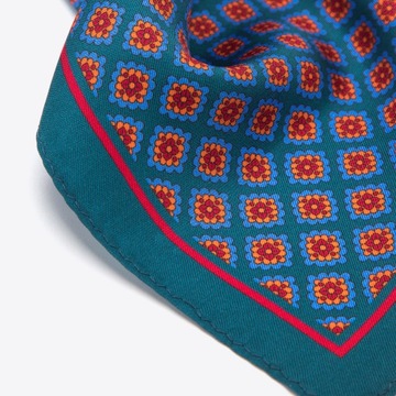 WITTCHEN шелковый нагрудный платок с геометрическими цветами