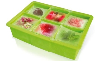 СИЛИКОНОВАЯ ФОРМА ДЛЯ ЛЬДА XL БОЛЬШИЕ КУБЫ СИЛИКОНОВАЯ ФОРМА С КРЫШКОЙ