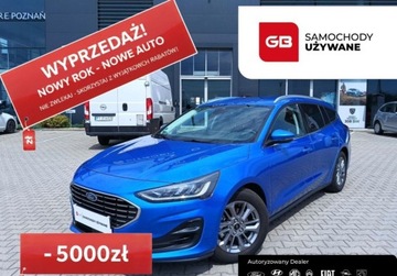 Ford Focus IV Kombi Facelifting 1.0 EcoBoost 125KM 2024 Ford Focus 1.0 EcoBoost Hyb 125KM TitaniumX Pakiet Winter SalonPL FV23 Gwa