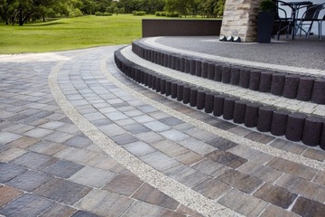 Брусчатка Подъездная дорожка BERGAMO MELANGE ACROPOLIS