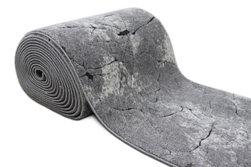 Chodnik dywanik 120 cm popielaty praktyczny
