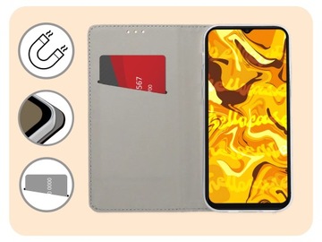 ФЛИП-ЧЕХОЛ ДЛЯ SAMSUNG GALAXY A13 4G ЧЕРНЫЙ МАГНИТНЫЙ ЗАКРЫТЫЙ ЧЕХОЛ