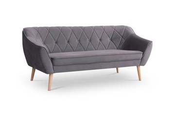 Sofa ZOSIA III Styl skandynawski kanpa narożnik