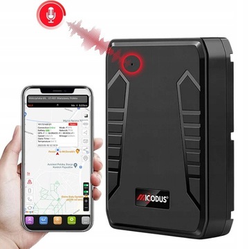 LOKALIZATOR GPS PODSŁUCH MOCNY MAGNES BEZ ABONAMENTU 4G BATERIA 10 000mAh