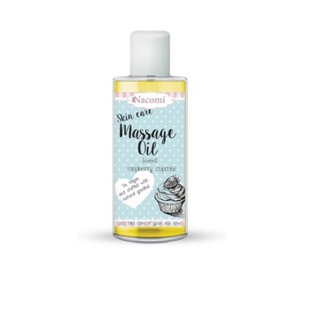 Nacomi Massage Oil olejek do masażu Raspberry Cupcake 50ml P1