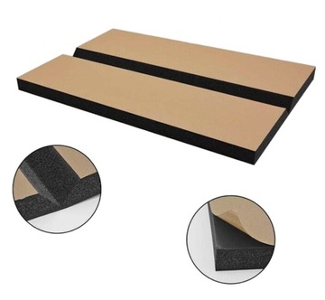 2x NAROŻNIK ODBOJNIK OCHRONNY NA ŚCIANĘ GARAŻU PIANKA MATA 40x20x2 ODBLASK