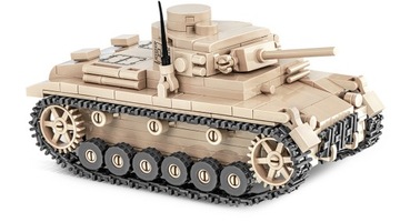 COBI 2712 NIEMIECKI CZOŁG PANZER III AUSF.J KLOCKI