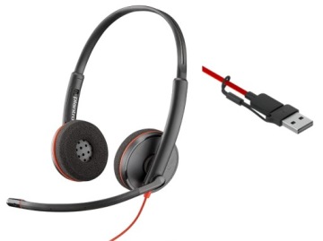 Наушники Poly Blackwire C3220 USB-A/C (8X228A6)
