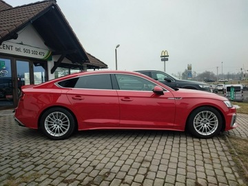 Audi A5 F5 Coupe Facelifting 2.0 40 TDI 204KM 2021 Audi A5 Sportback Quattro + S-Line + tylko 32770, zdjęcie 6