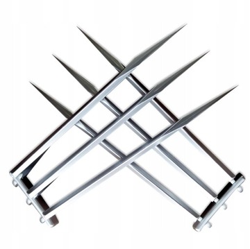 Ожерелье из 2 частей с когтями Росомахи и когтями из фильма «Люди Икс»