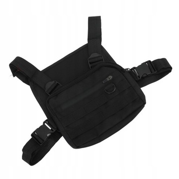 CHEST RIG WODOODPORNA TKANINA OXFORD CZARNY