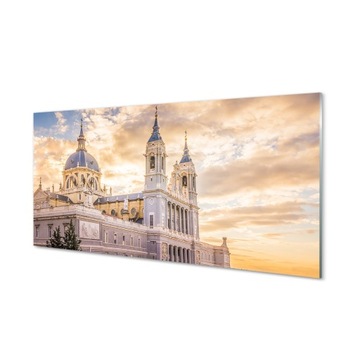 Szklany panel kuchenny Hiszpania Katedra 100x50 cm