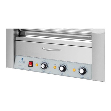 РОЛИКОВЫЙ НАГРЕВАТЕЛЬ 7 РОЛИКОВ С НАГРЕВАТЕЛЬНЫМ ЯЩИКОМ