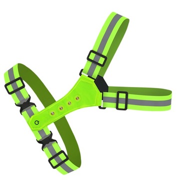 Светоотражающая светодиодная лента для мотоциклетного жилета