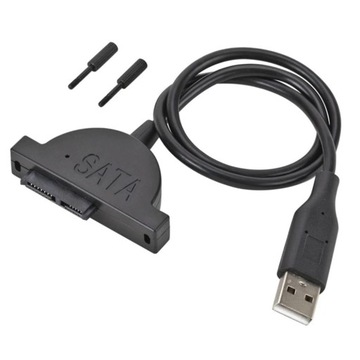USB 2.0 Slimline SLIM SATA 7 + 6 13 -контактный кабель кабеля