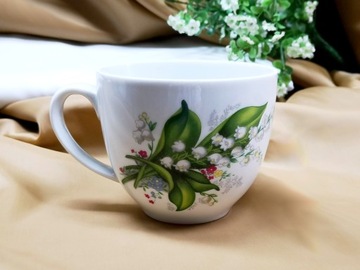 800 ЧАШКА 400 + Блюдце 16 Ландыш RITA MALCER