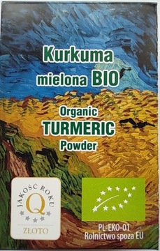 Kurkuma Mielona BIO 10G Naturalna Bez Chemii Dobra i Oryginalna