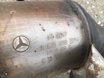 КАТАЛИЗАТОР DPF FAP 2.2 CDI MERCEDES VITO 639 LIFT