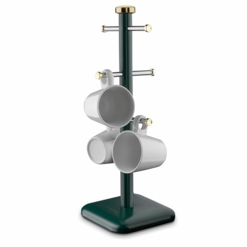 Декоративная вешалка для чашек, зеленая подставка, Starke Pro