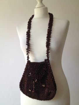 УНИКАЛЬНАЯ и неповторимая СУМКА ИЗ СЕМЕН, чудо, РЕДКОСТЬ!