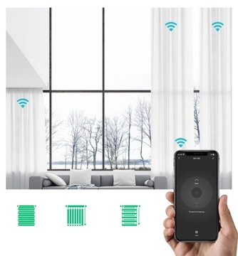 MINI Sterownik Włącznik Rolet WiFI - Markiz Zasłon Okiennych 3A - WiFi TUYA