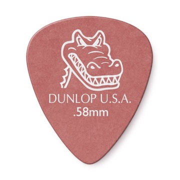 Kostka gitarowa Dunlop Gator Grip .58mm (417R.58)