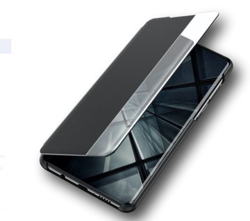 Etui z klapką Clear View Samsung Galaxy A40 czarne