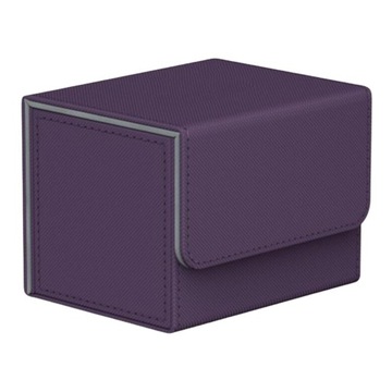 Card Deck Box Organizer Storage Standard Fioletowy