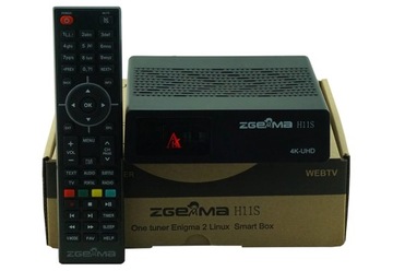 TUNER ZGEMMA H11S 4K ENIGMA2 DEKODER Cccam ORYGINAŁ