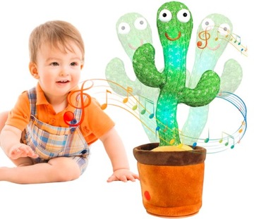 ТАНЦУЮЩИЙ КАКТУС ИНТЕРАКТИВНАЯ ПОЕТ ПОВТОРНАЯ ИГРА ТАНЦУЕТ ИГРУШКА ДЛЯ ДЕТЕЙ