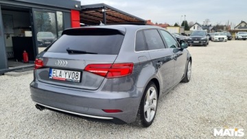 Audi A3 8V 2016 Audi A3 Sportback 2.0Benz Automat Navi climatronic szyberdach 1 rej 2017 b, zdjęcie 26