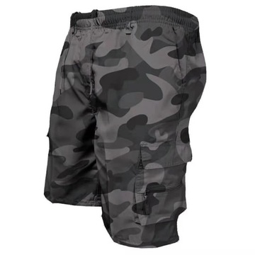 Summer Military Cargo Shorts Men Camouflage Tactic