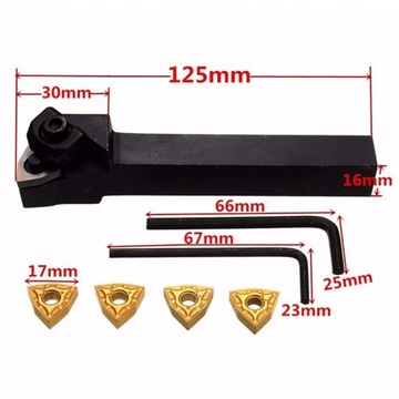 WWLNR1616H08 Токарный станок по металлу с ЧПУ Сверлильный станок