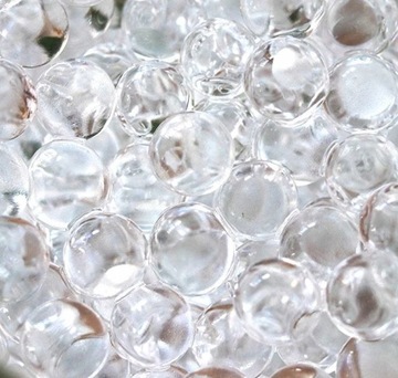 Kulki hydrożelowe żelowe przezroczyste bezbarwne 50g 20-22mm