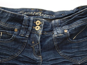 NEW LOOK krótkie jeansowe spodenki / szorty _ 158