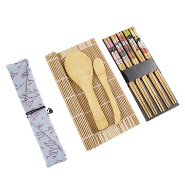 AKCESORIA DO PRZYGOTOWANIA SUSHI SIMPLE 9 SZT