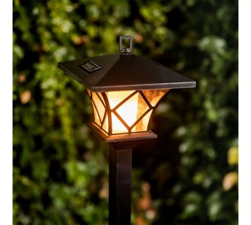 Светодиодная солнечная лампа Фонарь 155 см для сада