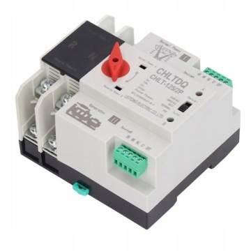 АВТОМАТИЧЕСКИЙ ПЕРЕКЛЮЧАТЕЛЬ ПИТАНИЯ AC230V ДВОЙНОЙ CHLT-125 2P