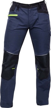 Spodnie Robocze Elastyczne Do Pasa Granatowe Ardon 4Xstretch H6623 64