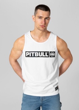Męski Tank Top Pitbull Slim Fit Hilltop Koszulka bez rękawów Podkoszulek