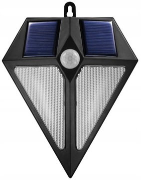 LAMPA SOLARNA KINKIET ZEWNĘTRZNY 6x LED IP65 RUCH