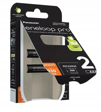 Akumulatorki PANASONIC ENELOOP PRO AAA 930mAh 2szt