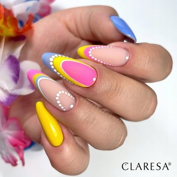 12 гибридных лаков для ногтей CLARESA, верхняя база + ФУТЛЯР
